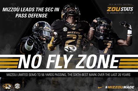 Mizzou Football 2015 Brand on Behance