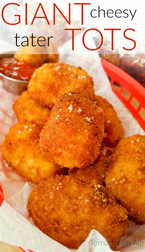 Giant Cheesy Tater Tots - Tornadough Alli