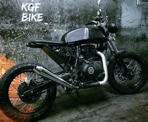 Download Yash Boss KGF Bike Wallpaper | Wallpapers.com