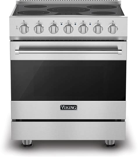 Thor Kitchen 30-in Smooth Surface Elements Ft Convection Oven Freestanding Electric Range ...