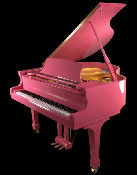 Pink Thing of The Day: Pink Grand Piano | The Worley Gig