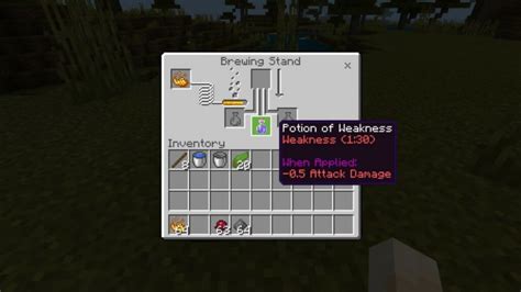 Comment faire une potion de faiblesse dans Minecraft ? - Moyens I/O