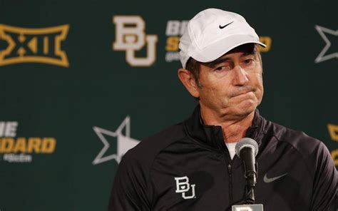 Coach Art Briles Has Been Fired By Baylor - The Bench Wire