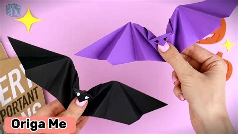 Bat Origami: Bí Quyết Tạo Nên Những Con Dơi Giấy Đáng Yêu - Hướng Dẫn Từng Bước Đơn Giản Cho ...