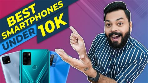 Top 5 Best Mobile Phones Under ₹10000 Budget ⚡ July 2021 - YouTube