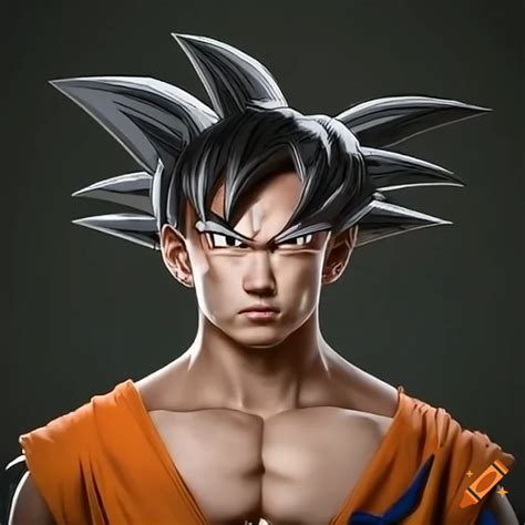 Real-life depiction of goku from dragon ball z