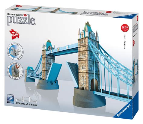 3D PUZZLE TOWER BRIDGE - Ravensburger Puzzle 3d - Toys Center