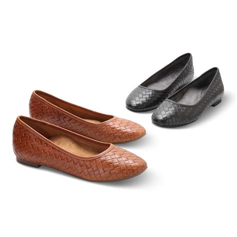 The All Day Arch Supporting Ballet Flats (Woven) - Hammacher Schlemmer