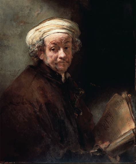 Selbstporträt als Apostel Paulus von Rembrandt van Rijn