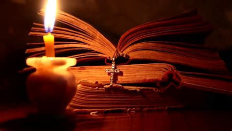 Bible, Candle, and Cross image - Free stock photo - Public Domain photo - CC0 Images