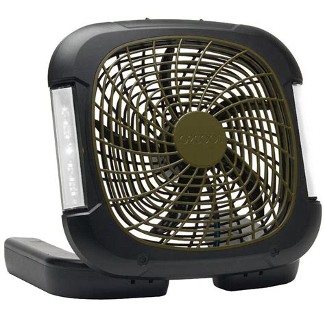 10" Camping Fan with LED Lights, O2 Cool FD10018L | Overton's