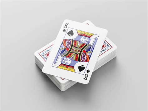 Playing Cards PSD Mockup | MockupsQ