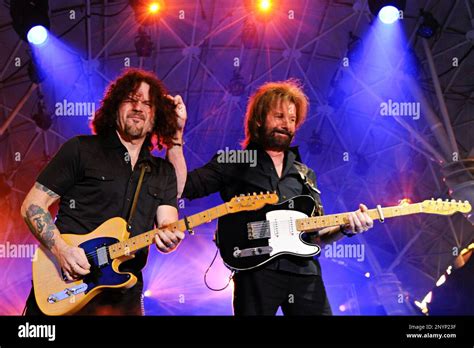 Ronnie Dunn performs during the ACM Concerts at Fremont Street ...