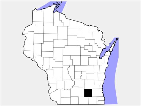 Jefferson County, WI - Geographic Facts & Maps - MapSof.net