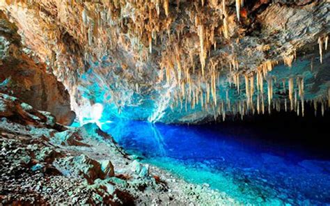 História e beleza da Gruta do Lago Azul - MS Por Favor