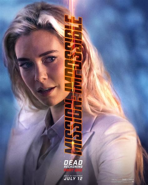 Vanessa Kirby – “Mission: Impossible – Dead Reckoning Part One” 2023 Poster • CelebMafia