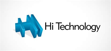 High Tech Logo Vector Template - Free Logo Design Templates