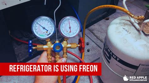 How to Detect and Repair Refrigerator Freon Leak - Red Apple Appliance Repair