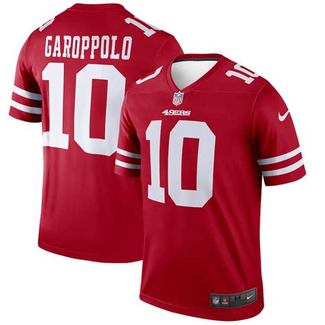 Nike Jimmy Garoppolo San Francisco 49ers Scarlet Legend Jersey