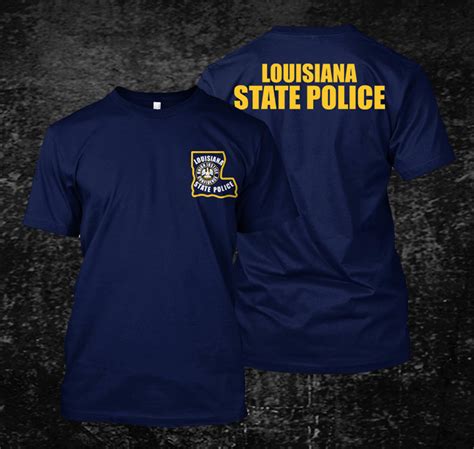 Louisiana State Police Shirt T-Shirt Tee - Dejavain