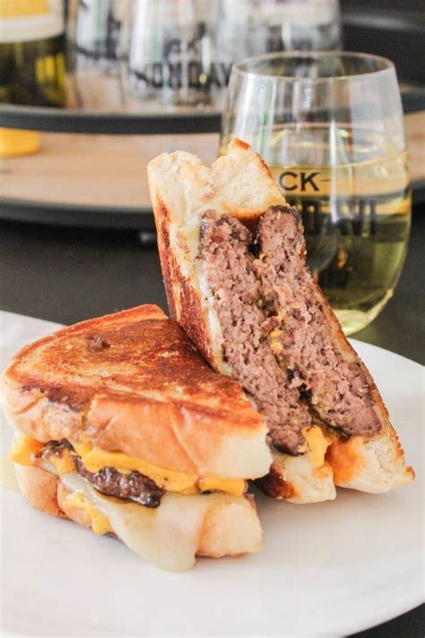 Frisco Melt Burgers | The Chef Next Door #CKSummerWines #SummerBurgers ...