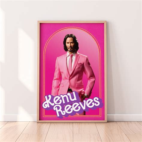 Kenu Reeves Keanu Reeves Barbie Poster - Etsy