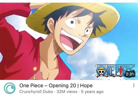 Best One Piece Opening Song : r/OnePiece