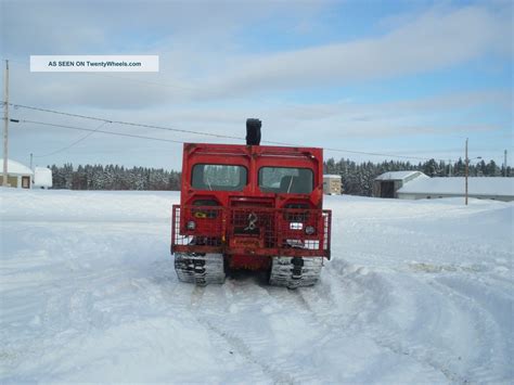 Bombardier Gotrack Gt 1000 Heavy Duty Tracked Utility Vehicle Hiab Boom ...