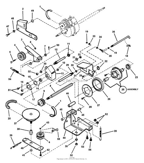 Snapper CP216512RV (82409) 21" 6.5 HP Steel Deck Commercial Series 12 Parts Diagram for Drive ...