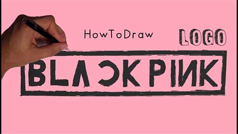 How To Draw Blackpink Logo Easy : Follow along to learn how to draw ...