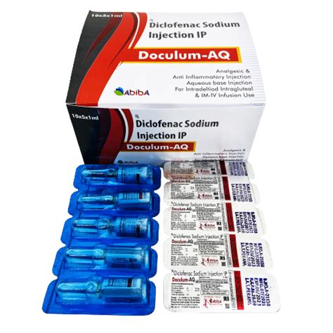 Diclofenac Sodium Injection 75 mg Injection Manufacturer