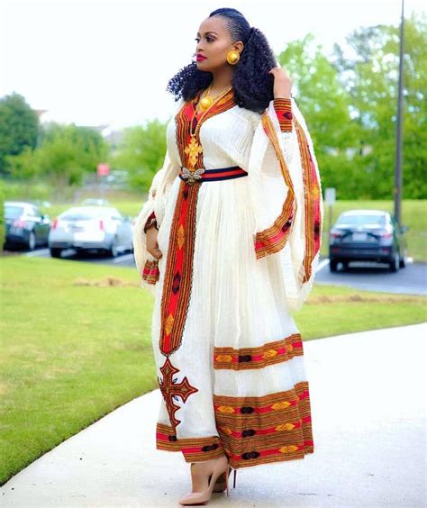 Instagram Ethiopian Clothing, Ethiopian Dress, Ethiopian Traditional ...