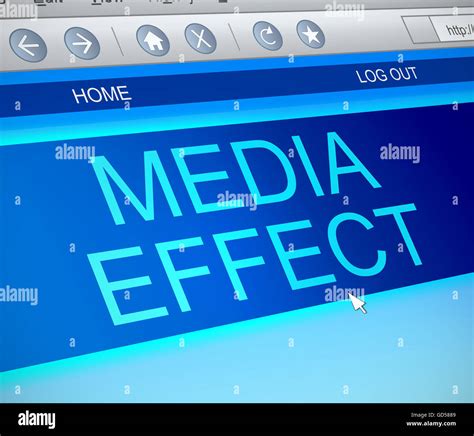 Media effect concept Stock Photo - Alamy