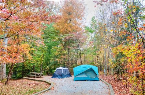 Camping in the Blue Ridge Mountains — Stock Photo © jacksonjesse #14040685