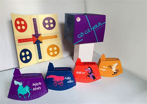 Packaging board game | Cờ Cá Ngựa on Behance