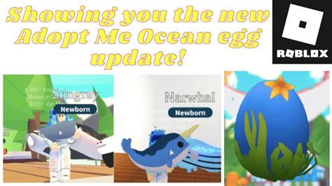 The New Adopt Me Ocean egg update! - YouTube