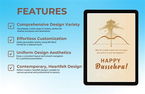 Dussehra Wishes Template in Word - Download | Template.net