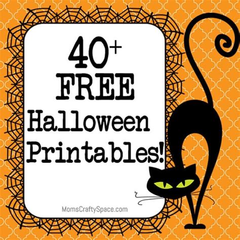 40+ Free Halloween Printables - Happiness is Homemade