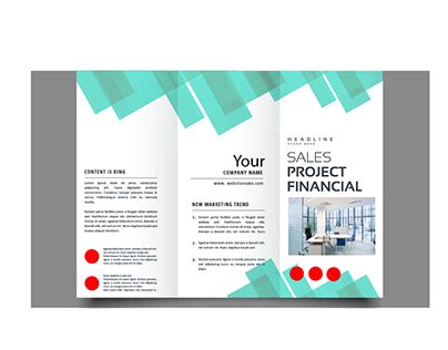 Pamphlet Template Projects | Photos, videos, logos, illustrations and ...