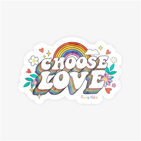 Choose Love Sticker