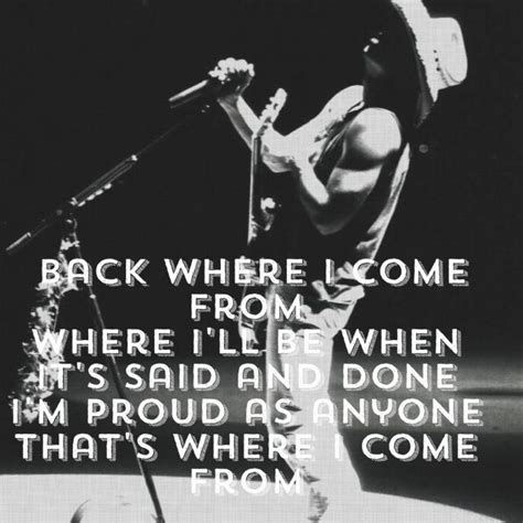 Lyrics To Back Where I Come From - LYUBARVA