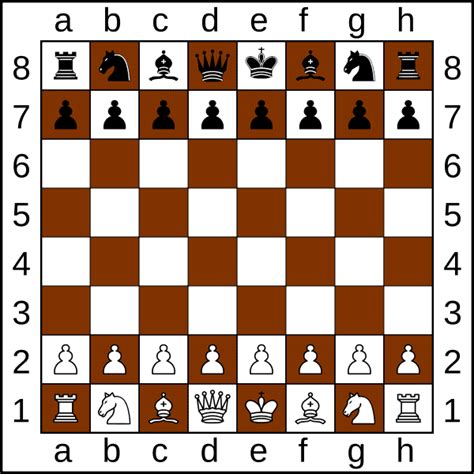 Printable Chess Board Notation