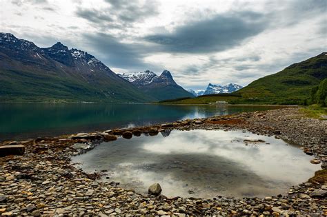 Lyngen fjord photo spot, Lyngseidet