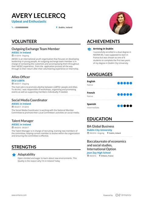 TOP Volunteer Resume Examples & Samples for 2021 | Enhancv.com