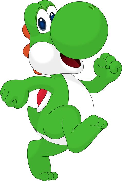 Yoshi the happy barefoot dino by Porygon2z on DeviantArt