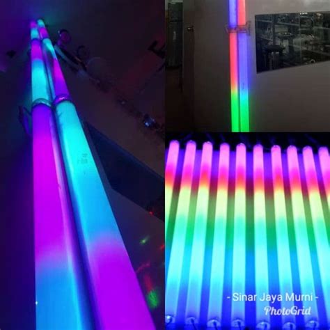 Jual Lampu LED TL Tubelight Outdoor RGB rainbow 1 meter Neon bar Facade - Kota Surabaya - Sinar ...