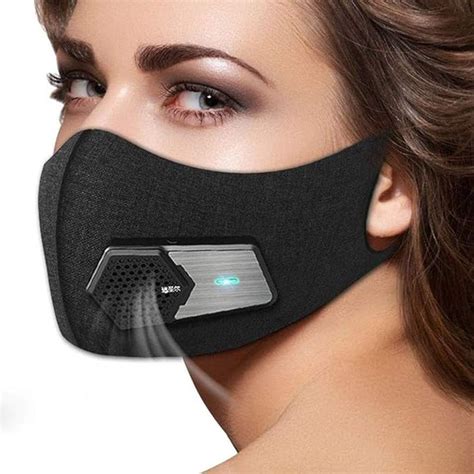 Air Masks with Mini Air Purifier for Allergy Activated, Dust Mask with ...