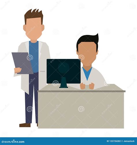 Doctor office concept stock vector. Illustration of icon - 133726282