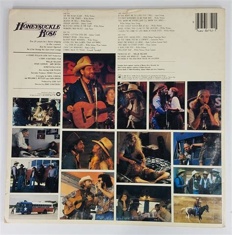 Willie Nelson & Family Honeysuckle Rose Soundtrack 2 LP - Etsy