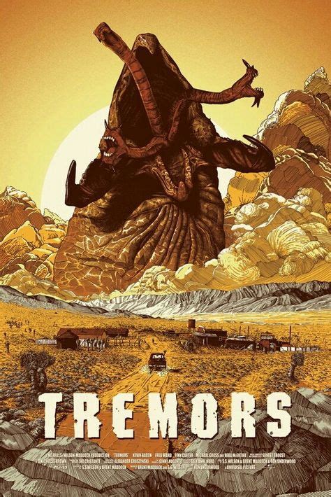 TREMORS | Tremors | Film posters, Movie posters, Movie poster art